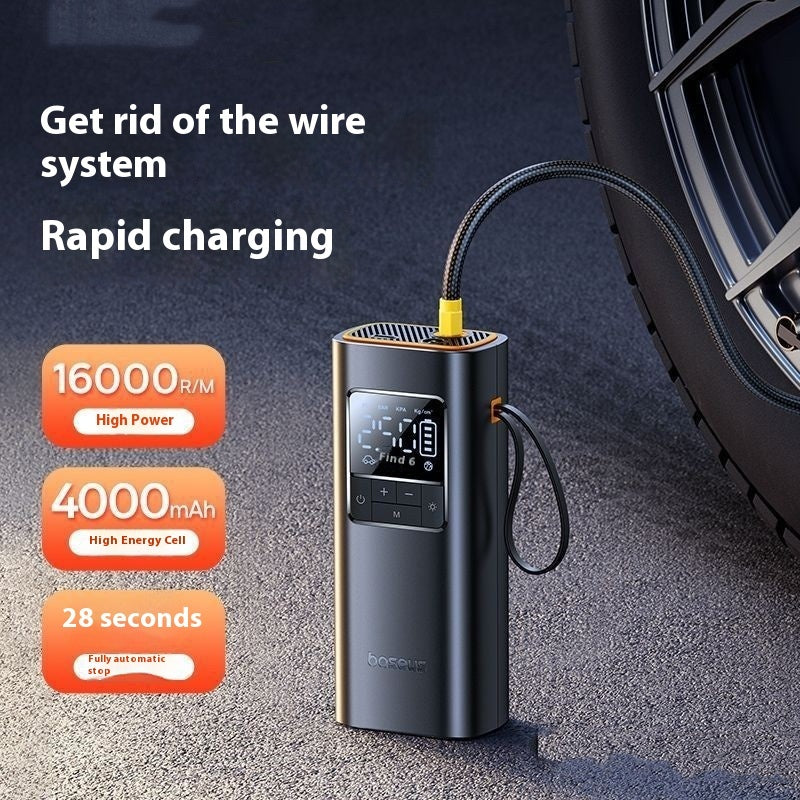 Portable Vehicle Tire Inflator Electric