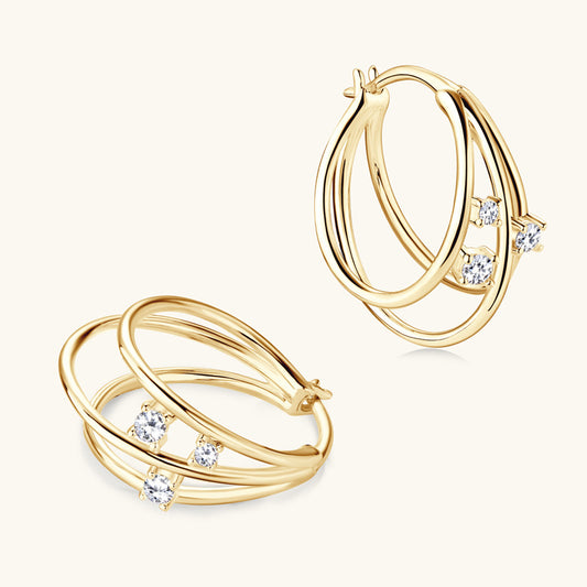Elegant Girl Diamond Earrings Matches with most