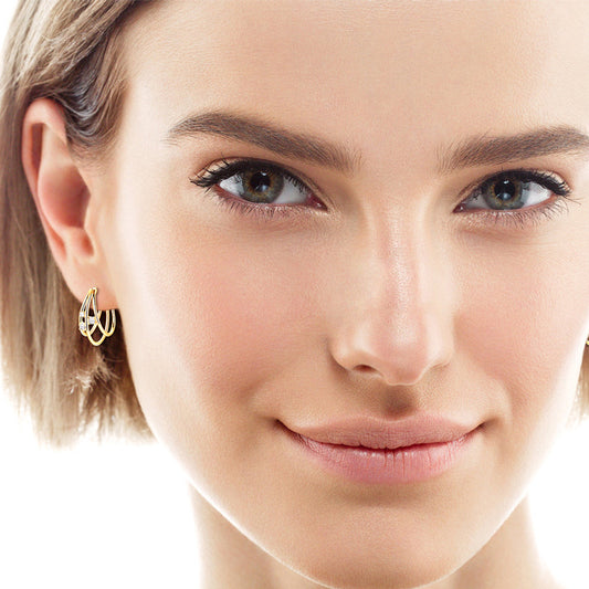 Elegant Girl Diamond Earrings Matches with most